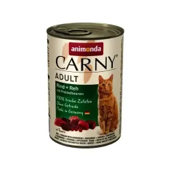 ANIMONDA Carny Adult Cat wołowina, sarnina, borówki 400g